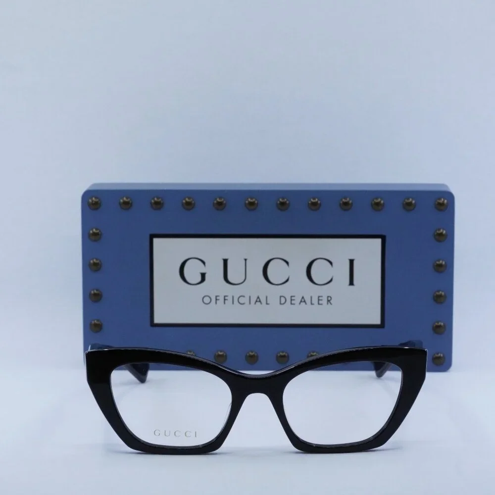 Final Price! Gucci GG1334O 001 Black Eyeglasses - Picture 2 of 10